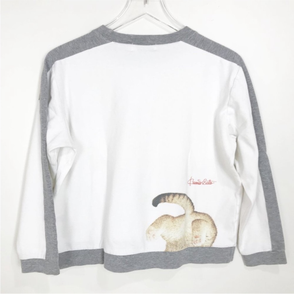 Vintage Kunio Sato Crazy Cat Sweatshirt - Picture 3 of 4